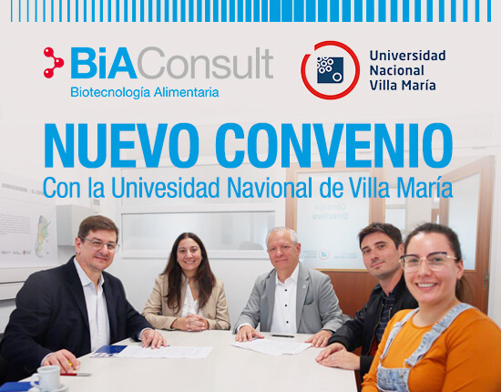 Firma de Acuerdo Marco entre BiA Consult y la Universidad Nacional de Villa María